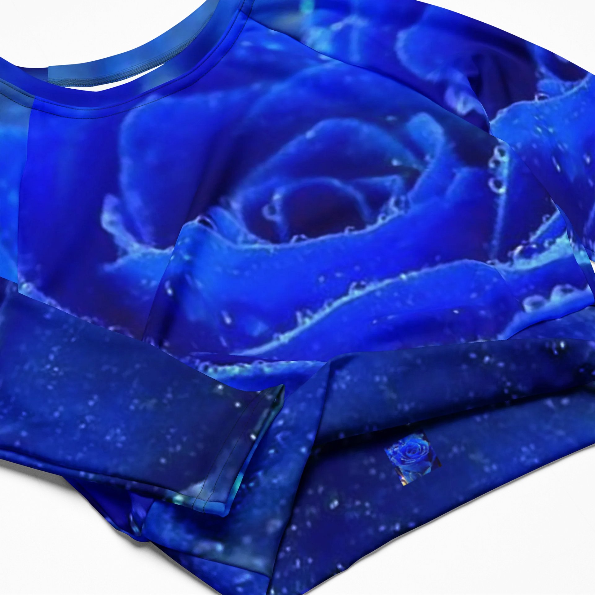 'Your Love' All-Over Long Sleeve Crop product image (4)