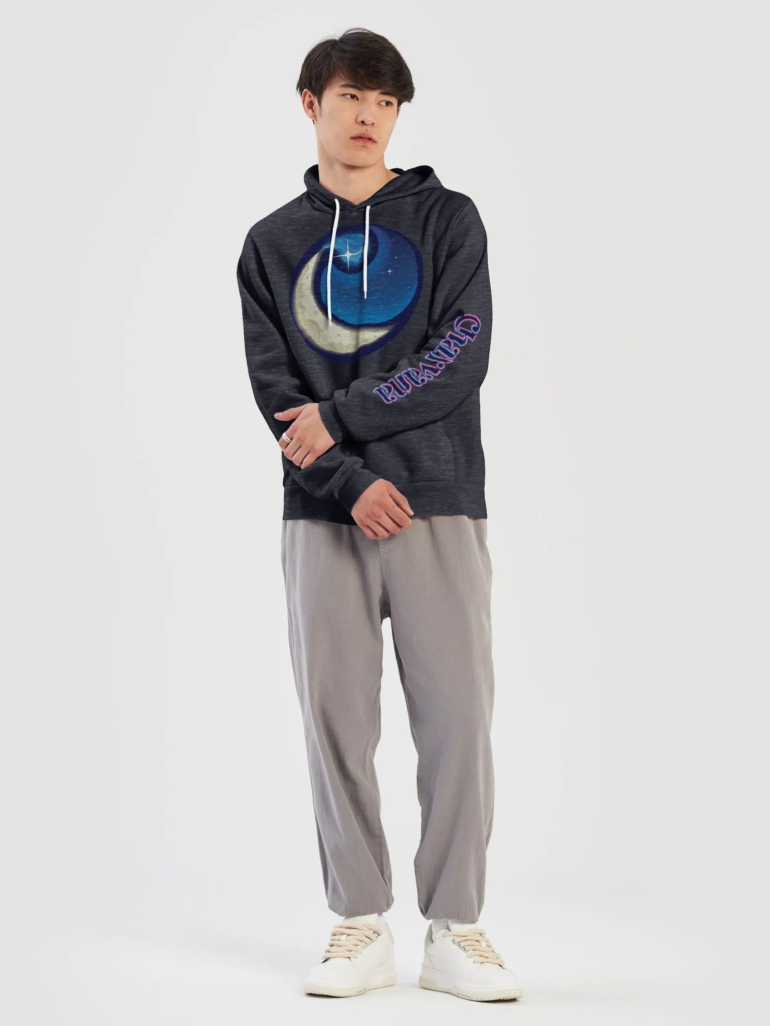 [Crescent "C"] BELLA CANVAS HOODIE product image (7)