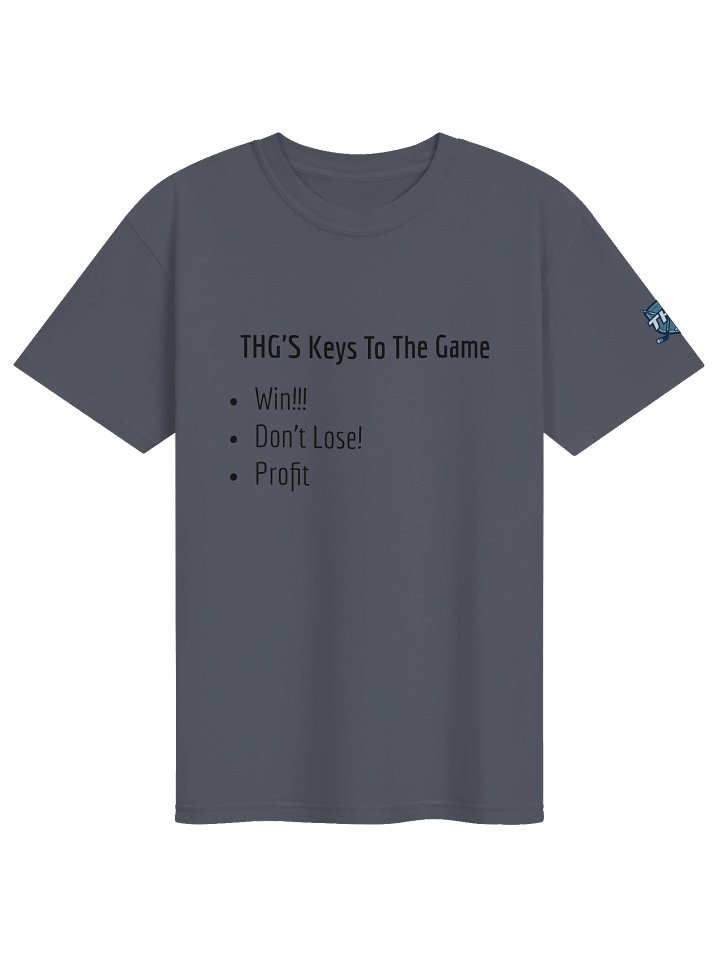THG'S rules to the game shirt product image (1)