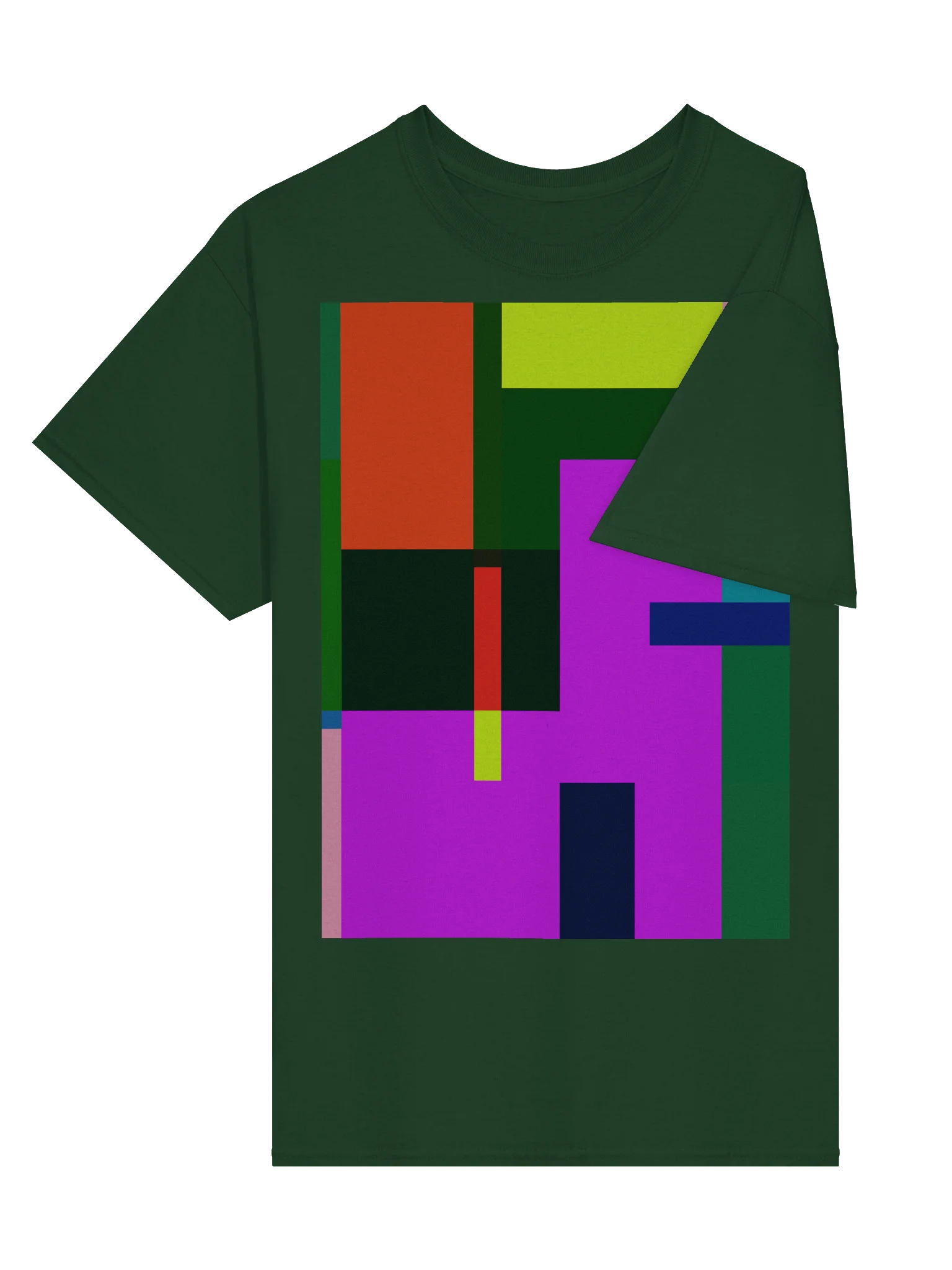 Vibrant Geometry Unisex Tee product image (3)