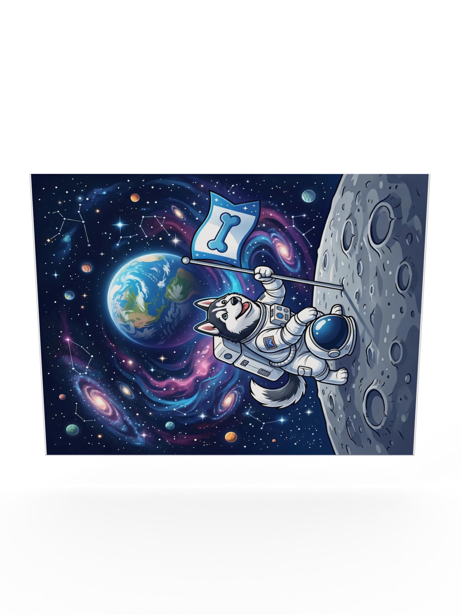 Moonwalk Husky Poster product image (24)