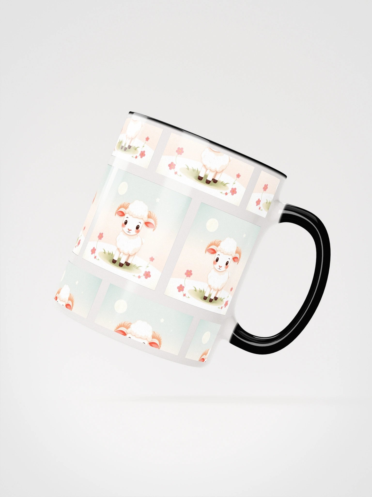 Whimsical Sheep Ceramic Mug product image (25)