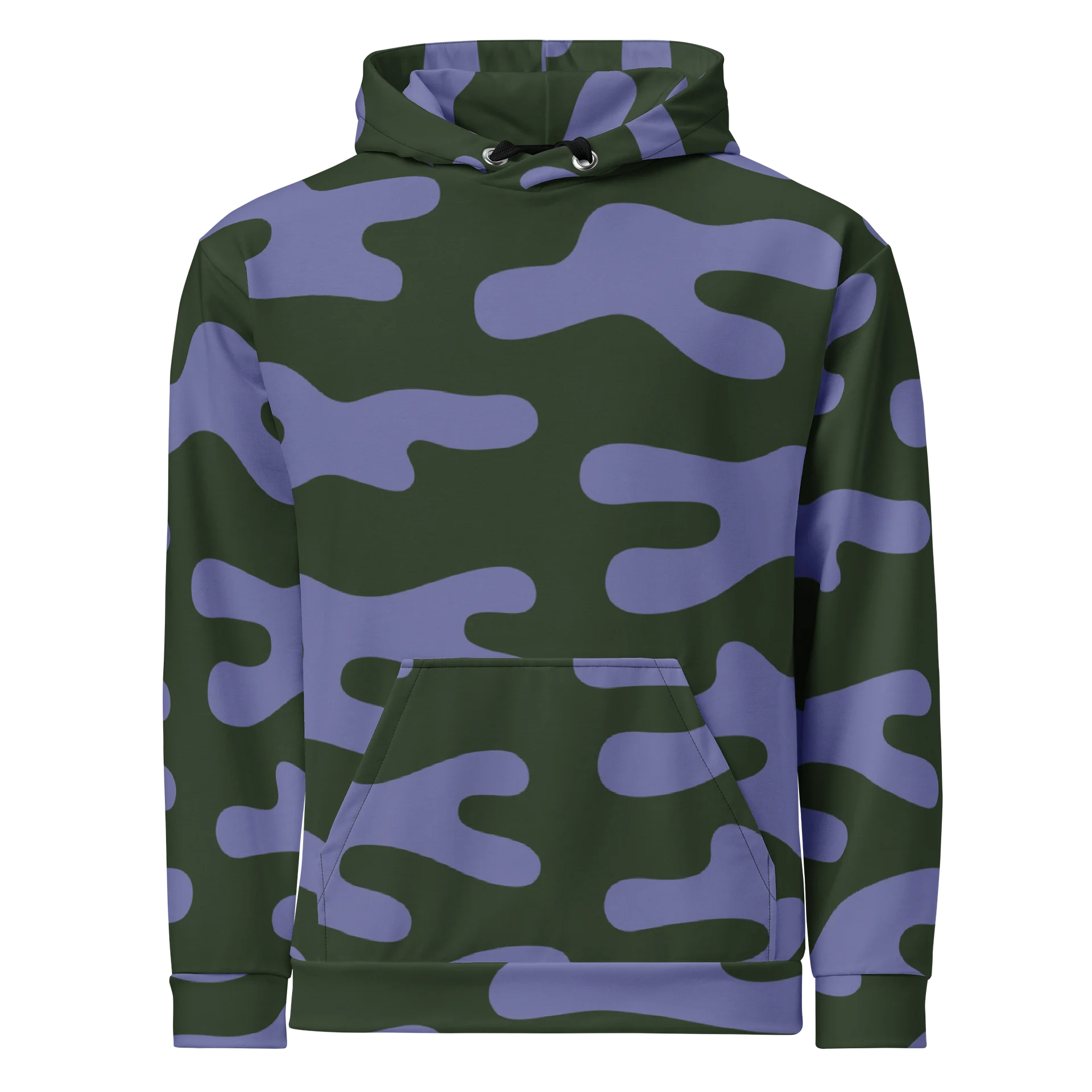 Purple Camo All-Over Print Hoodie product image (1)