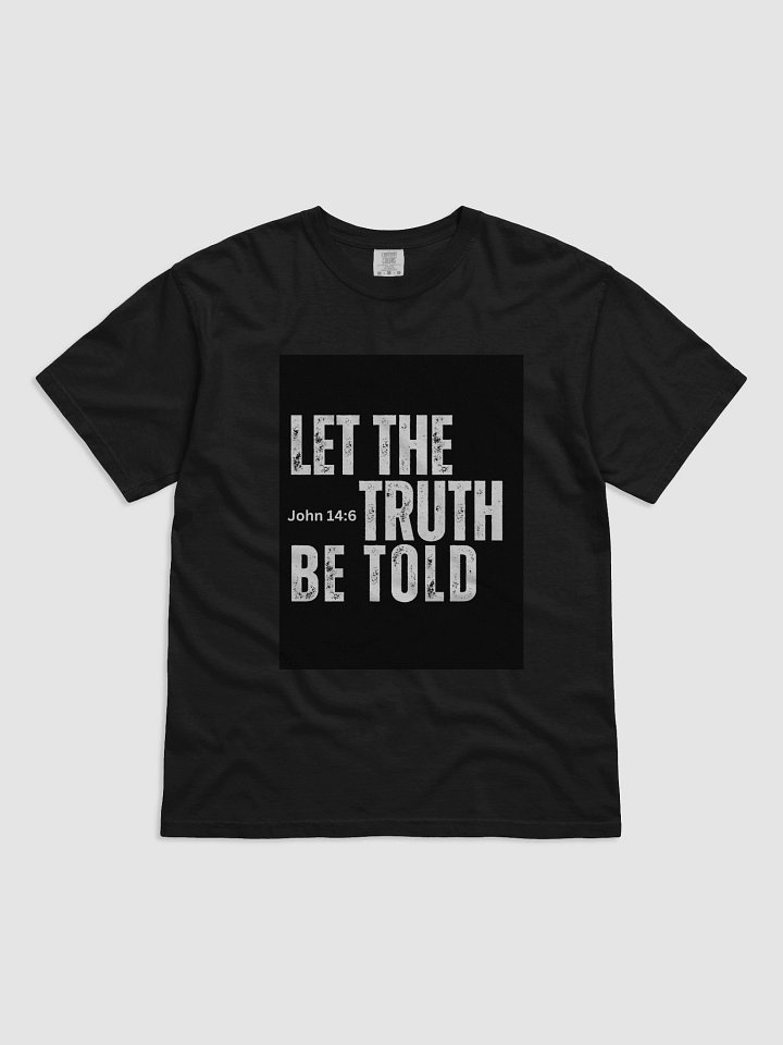 TRUTH BOX CUT TEE (SHORT IN LENGHT) product image (1)