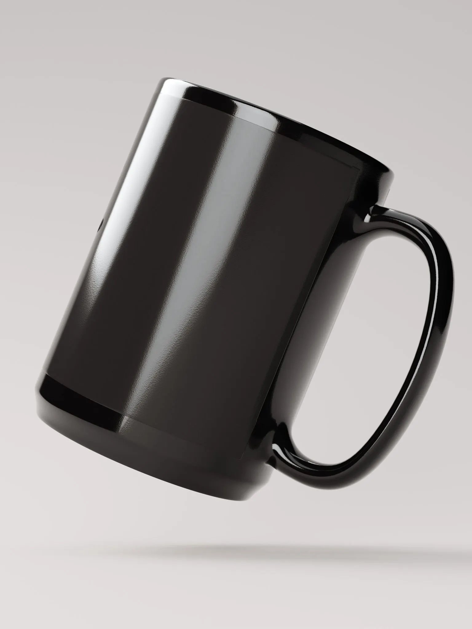 Antlers Up! Moose PMC Coffee Mug (Black) product image (2)