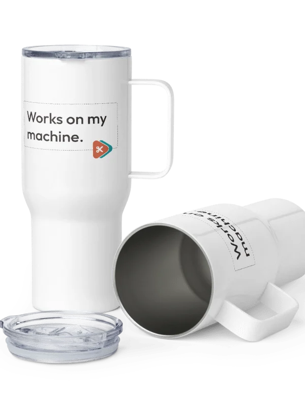 Works on my machine - Travel Mug product image (1)