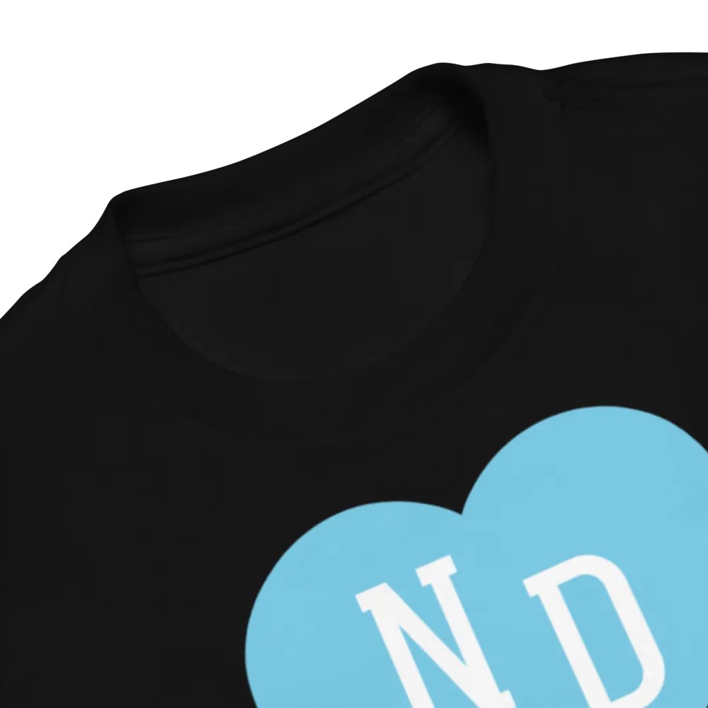 ND Heart Blue Unisex Toddler T-shirt product image (2)