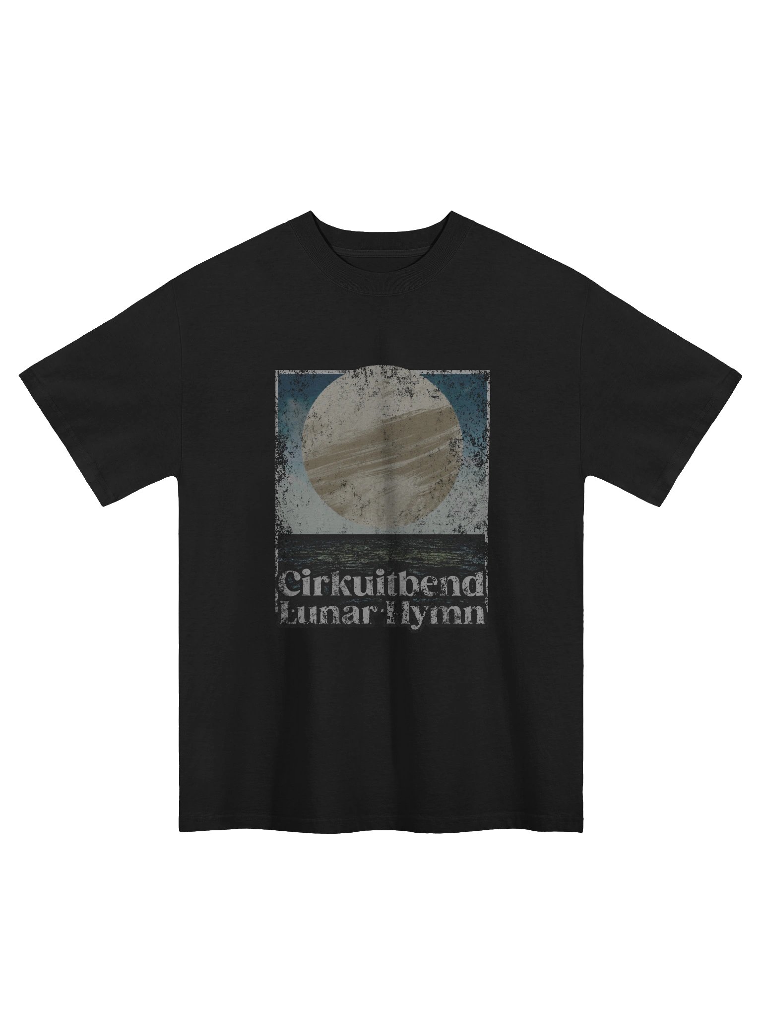 Oversized Faded Lunar Hymn Shirt product image (1)