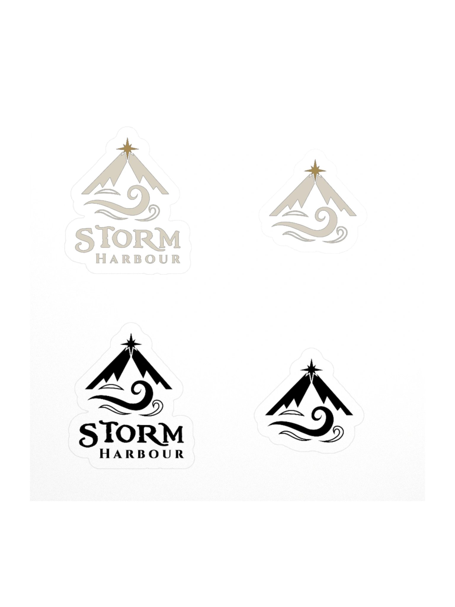 Storm Harbour Logo Kiss Cut Stickers product image (1)