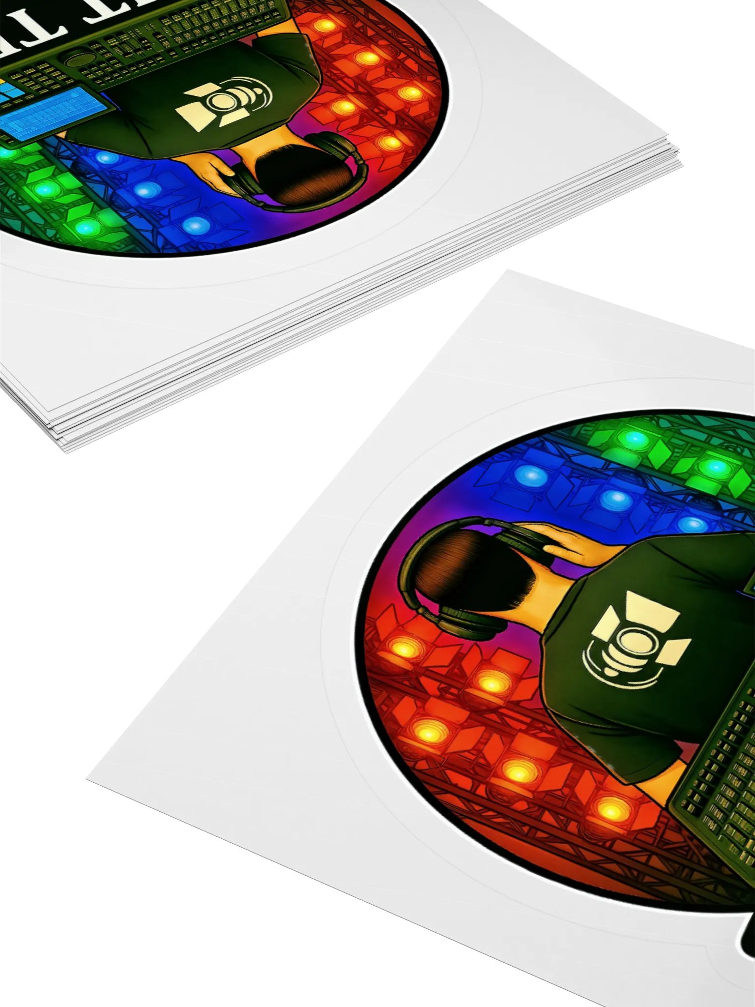 Theatrically Jerry: Light Tech Stickers product image (11)