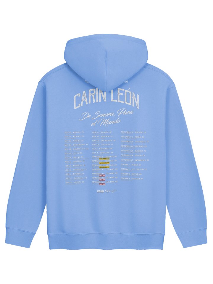 Carín León Tour 2026 Merch Hoodie product image (2)