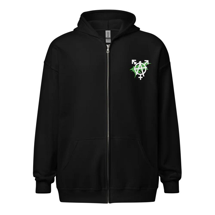 TRANARCHY Zipper Hoodie (Unisex) product image (1)