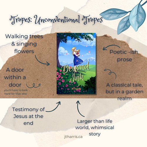 Unconventional tropes.

Beyond Ink is available now, and FREE if you'd like to follow the treasure map. 🔗

*****

Hello, my n...