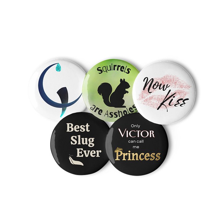Twisted Design Quote 2.25" Pin Set 1 product image (2)