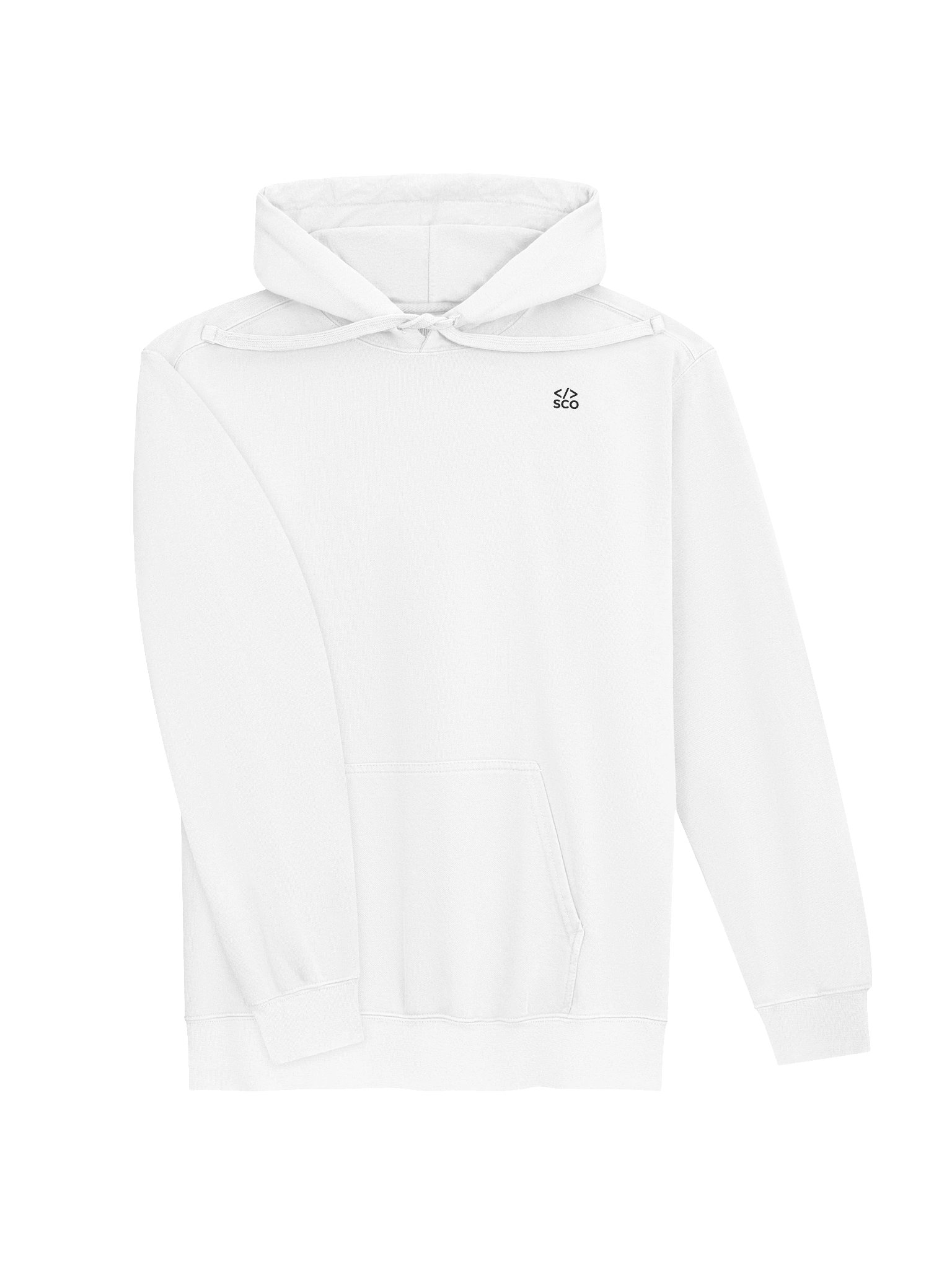 Positive Future // Garment-Dyed Hoodie by SOURCE CODE ORIGINAL. product image (3)