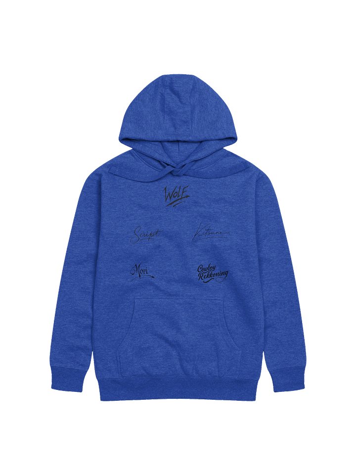 Signed Family Wolf Pack Hoodie product image (5)