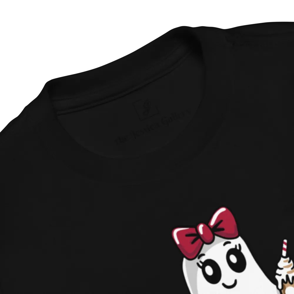 Stylish Ghost Toddler T-Shirt product image (4)