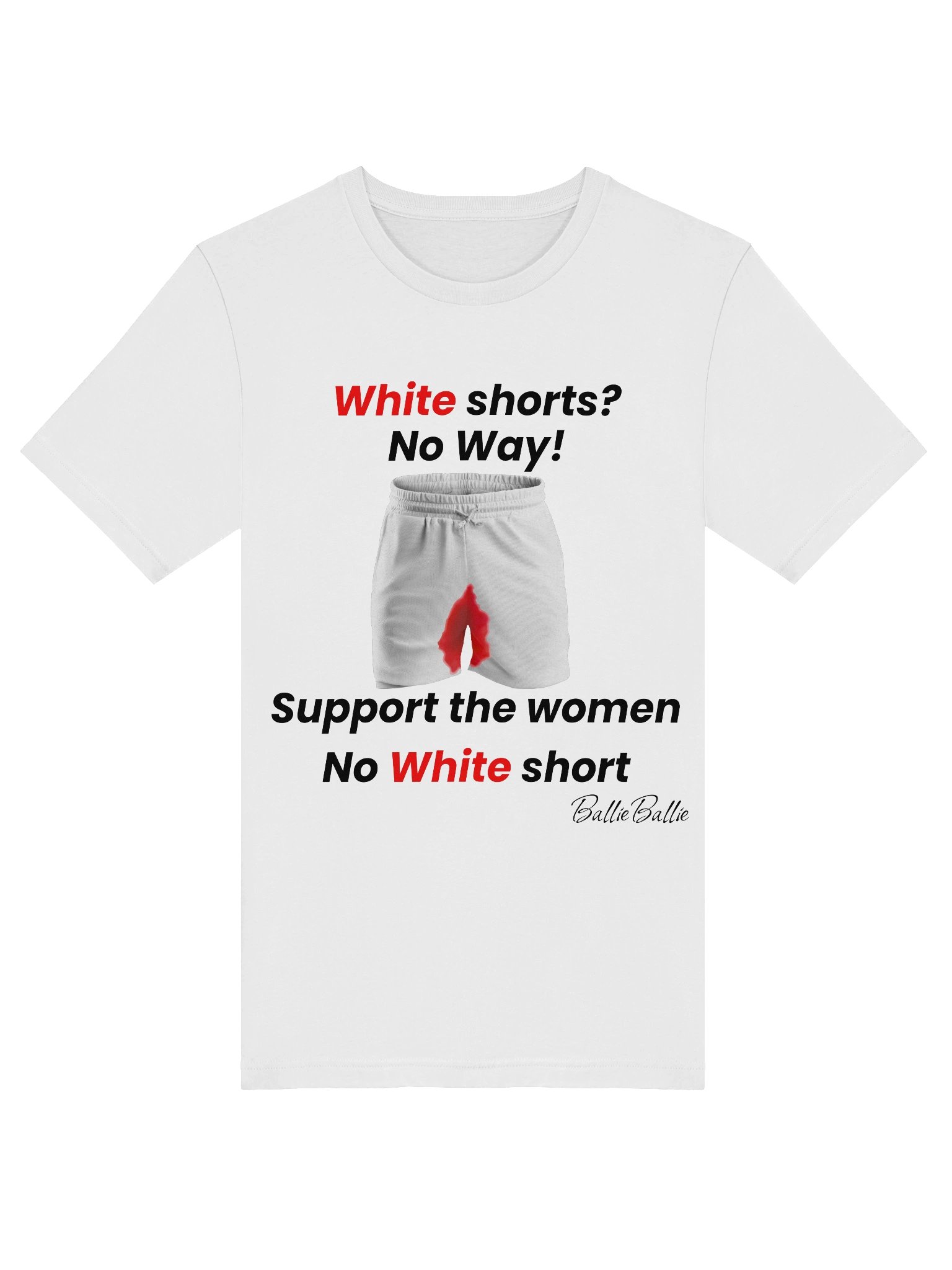 White short? No Way! Support the women No white short product image (5)