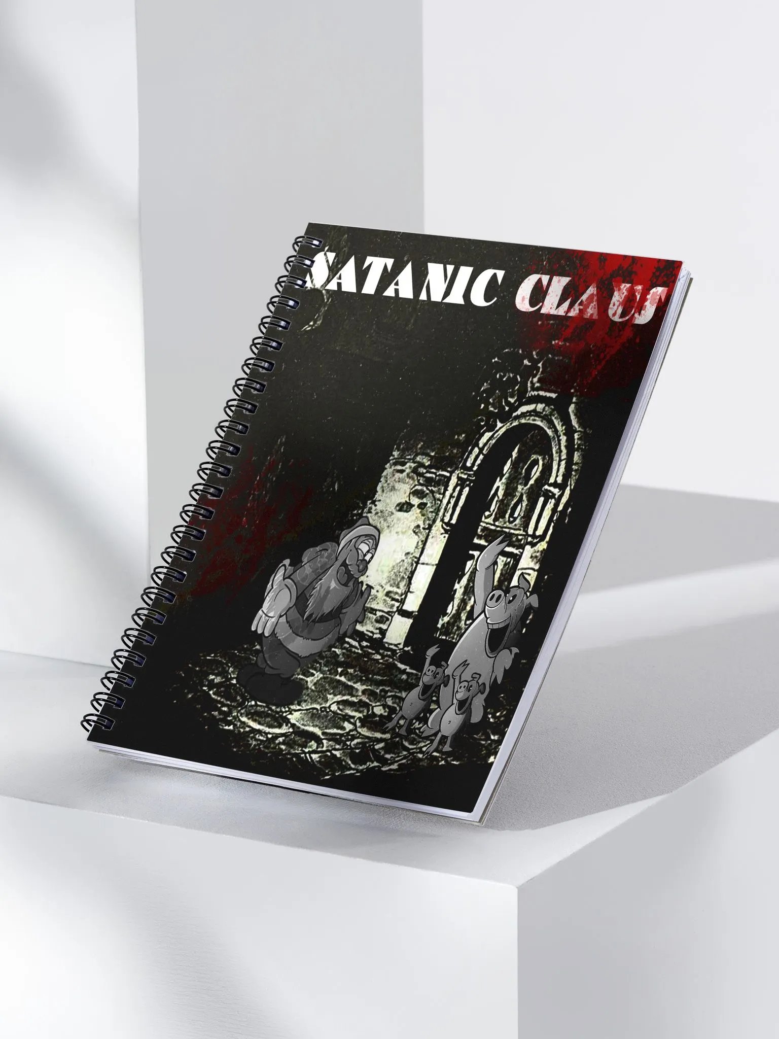 Satanic Claus Spiral Notebook product image (3)