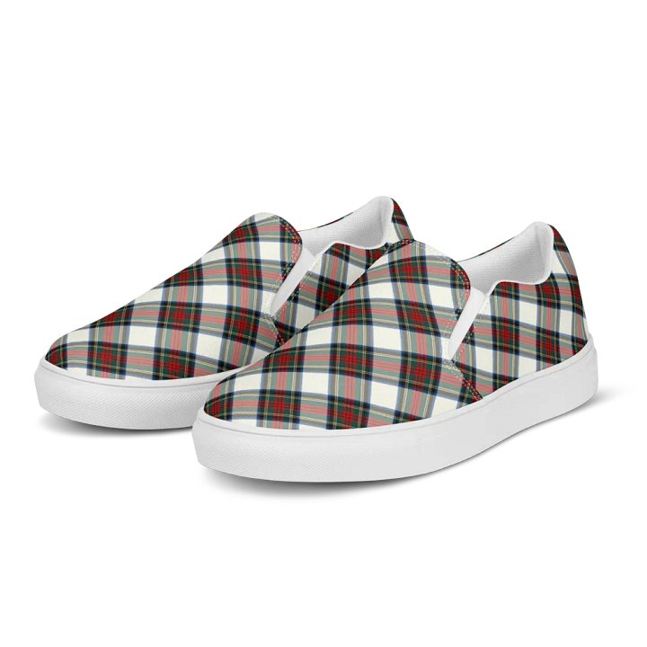 Stewart Dress Tartan Women's Slip-On Shoes product image (2)