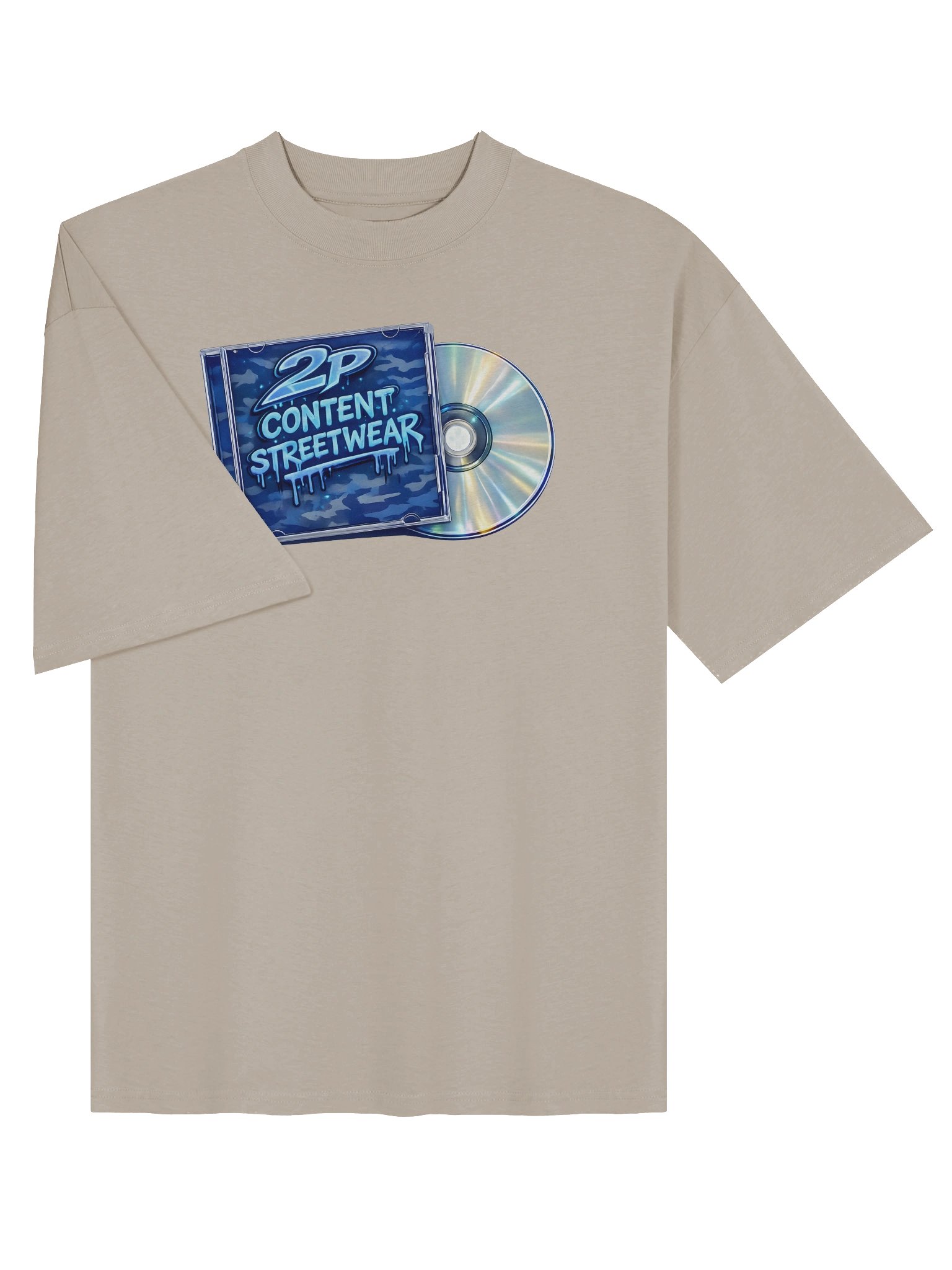 2P Content Streetwear Oversized Tee product image (14)