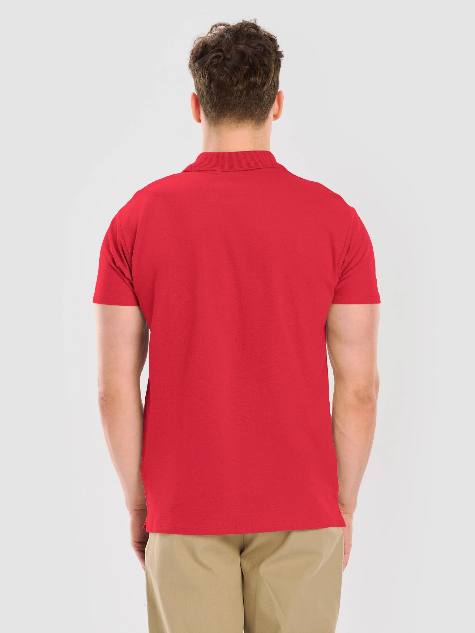 Unisex Dark Polo Shirt - White Embroidered "Stages Mom" product image (10)