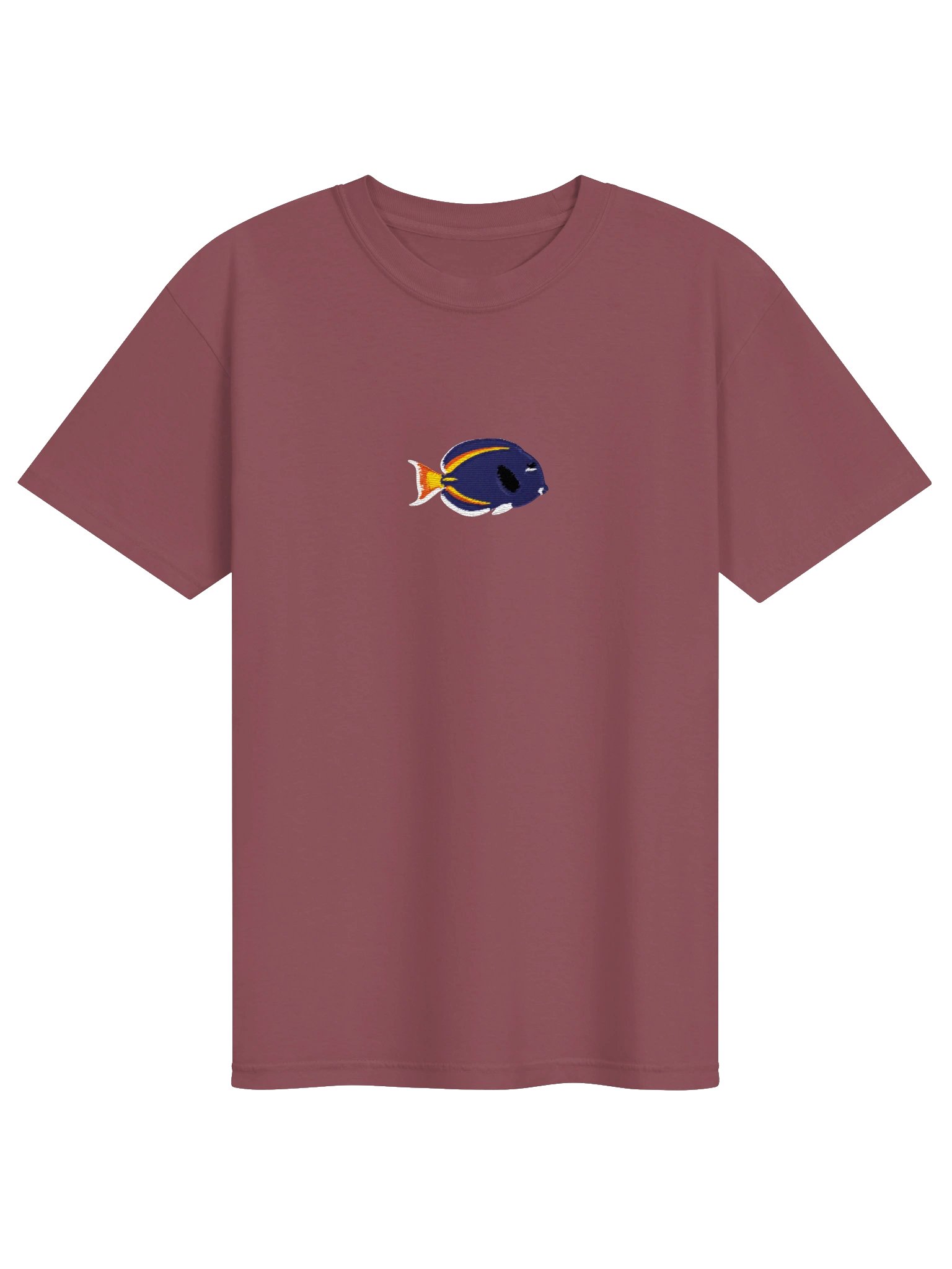 Hybrid Gold-Rim Tang Embroidered Premium Shirt | Saltwater Reef Aquarium Fish & Marine Life Apparel product image (25)