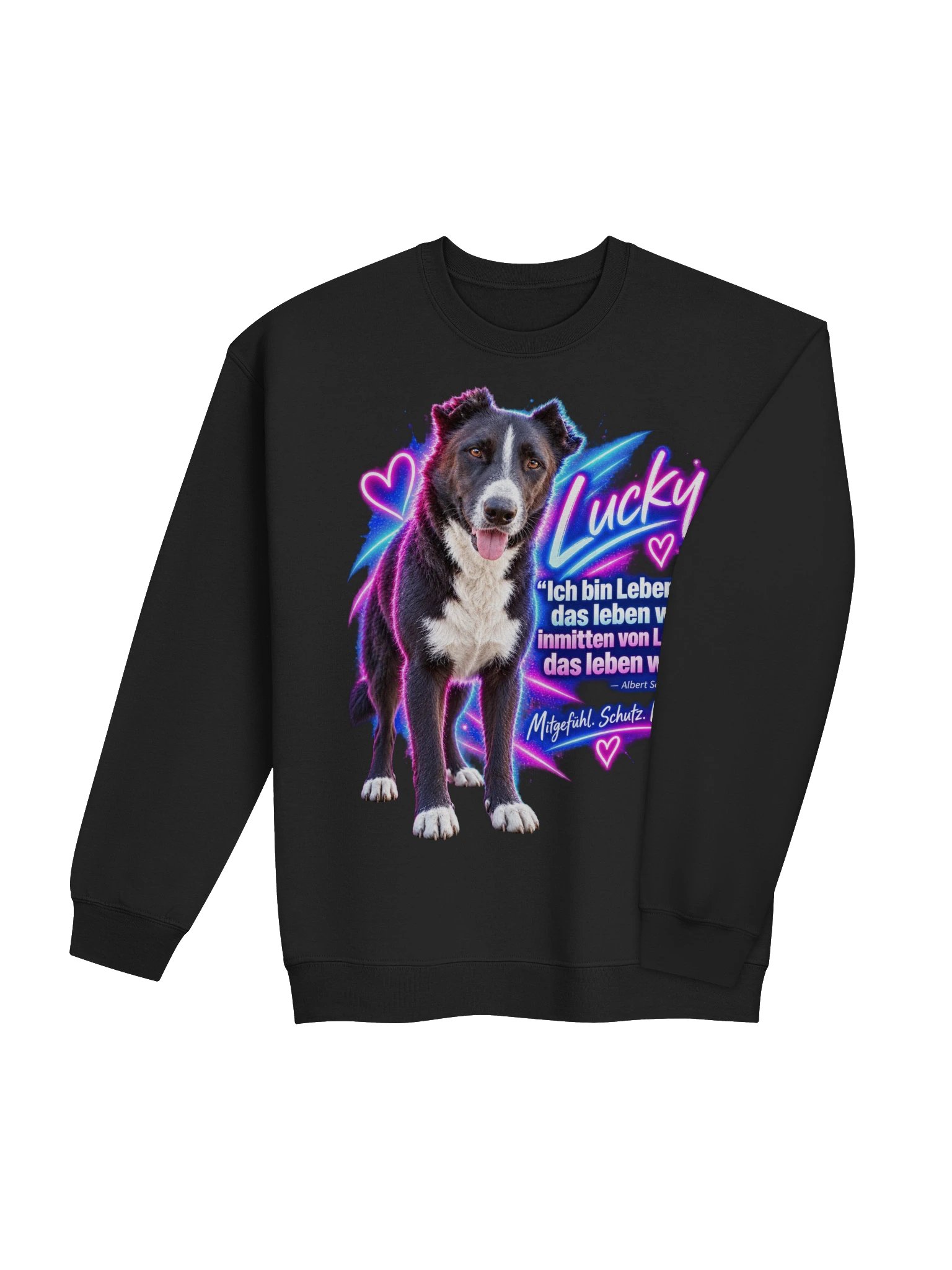 Lucky – Mitgefühl. Schutz. Leben. Crewneck product image (13)