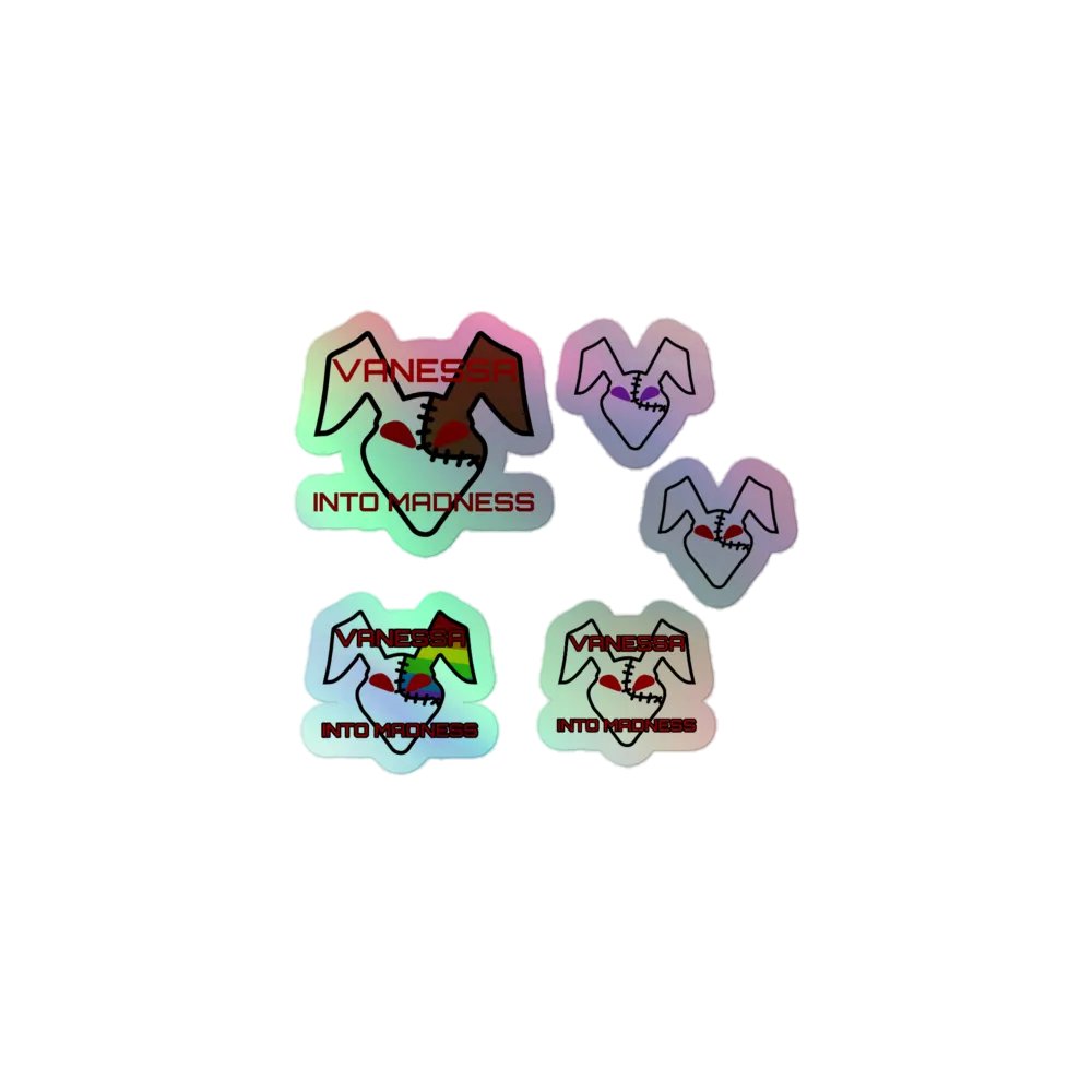 Vanessa Into Madness Holographic Stickers product image (1)