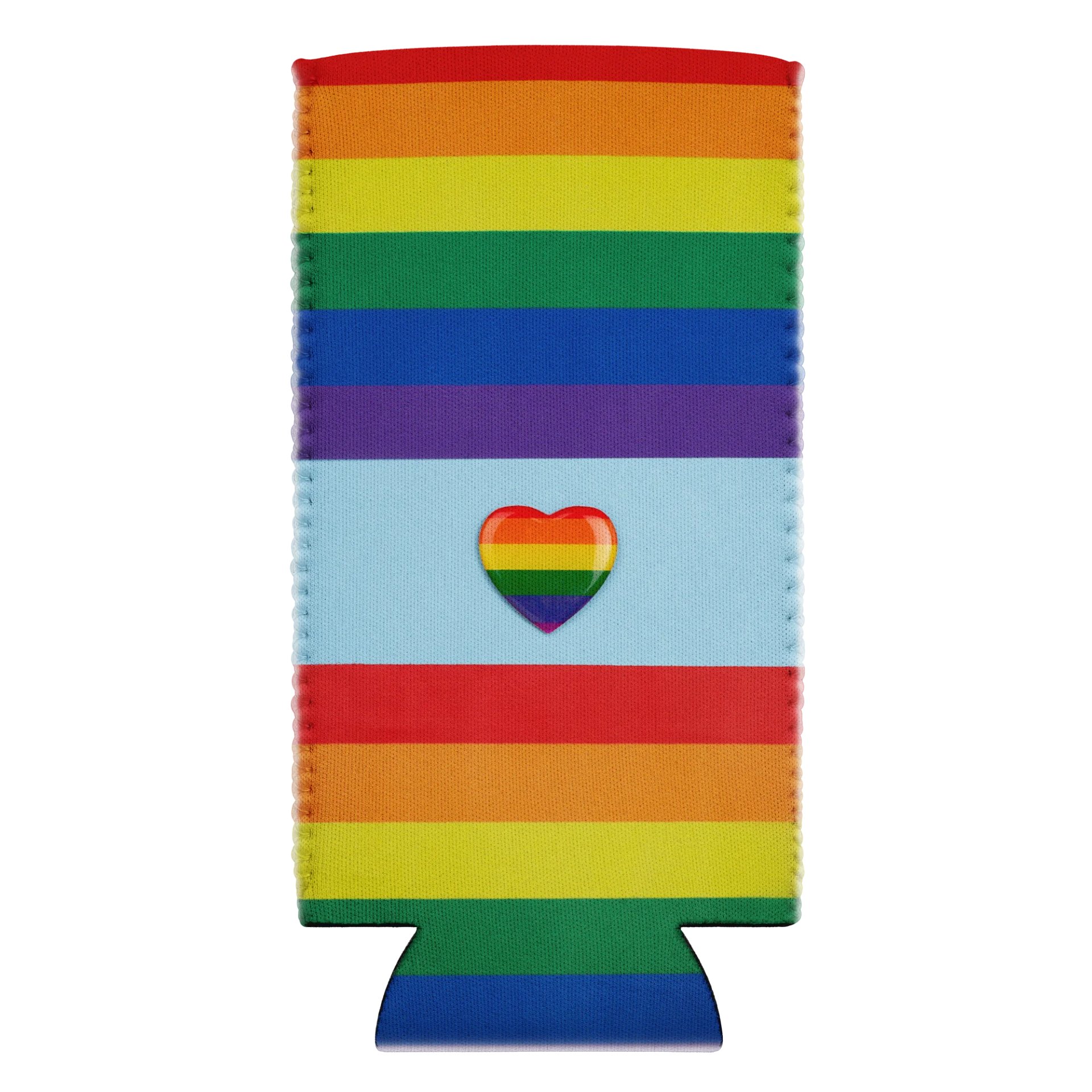 Pride Heart Can Cooler product image (1)