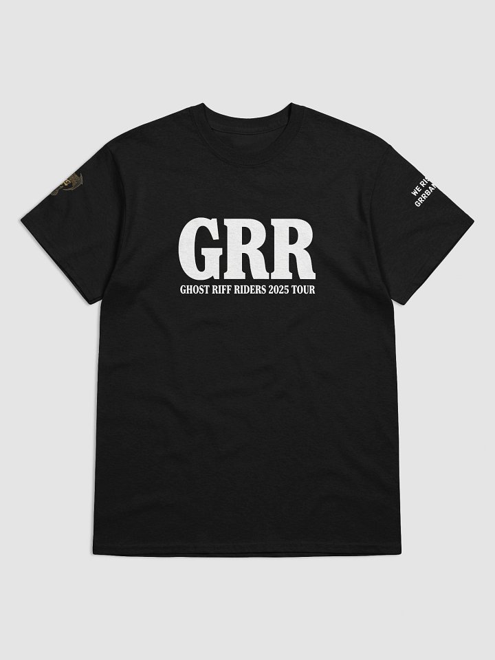 GRR - 2025 Tour Shirt - Guitar Pic Logo on back product image (1)