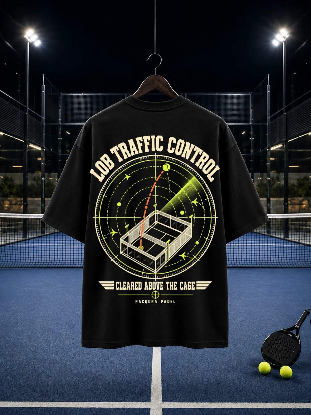 Lob Traffic Control Padel Tee product image (1)