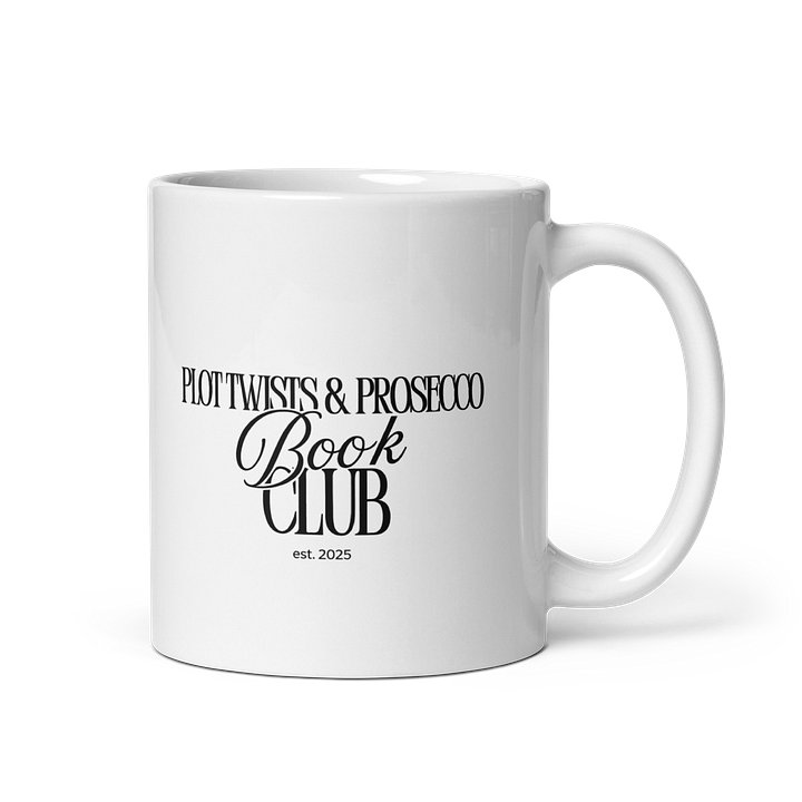 The Plot Twists & Prosecco Signature Mug product image (1)
