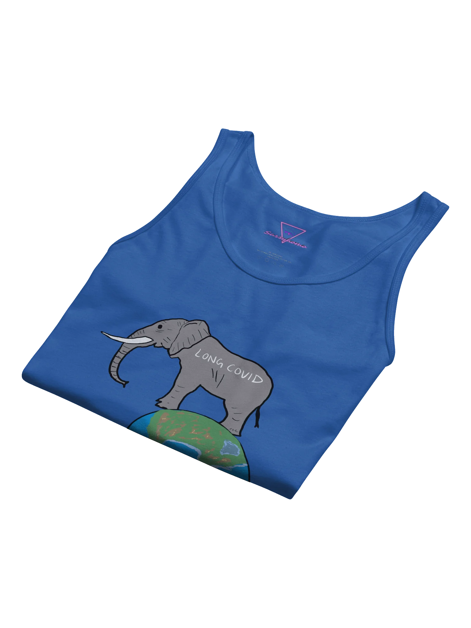 Elephant In The Room tank (Long Covid) product image (9)