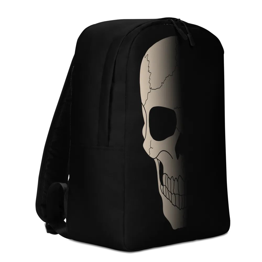 Faded skull backpack product image (3)