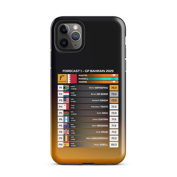 GP Bahrain 2025 iPhone Case product image (2)