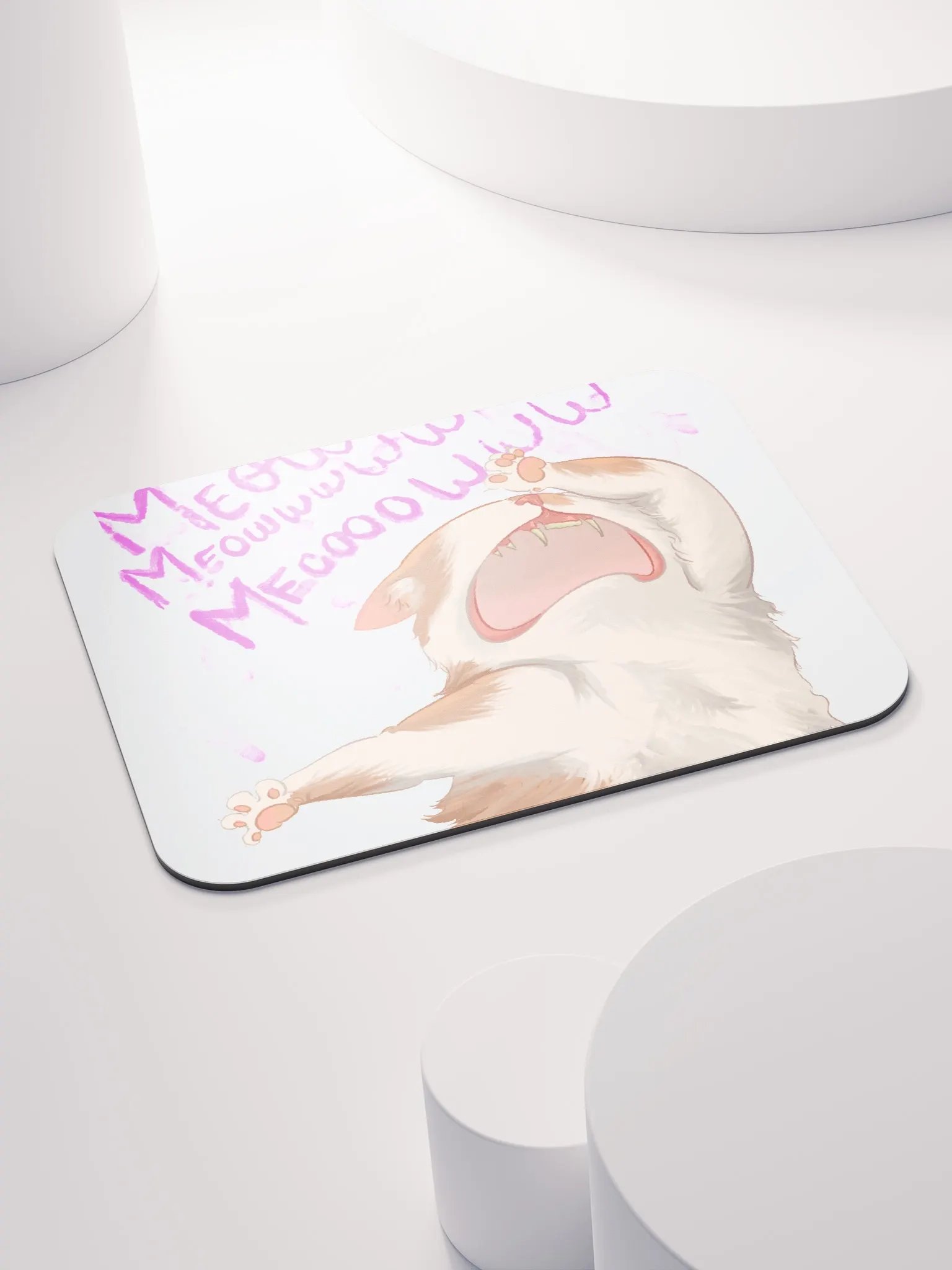 Drama cat mouse pad product image (4)