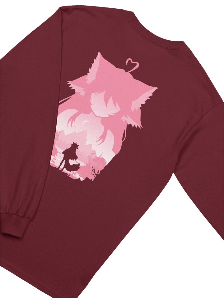 Silhouette of duh Cracka Long Sleeve T-shirt product image (1)