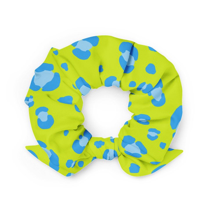 Neon Leopard Scrunchie product image (2)