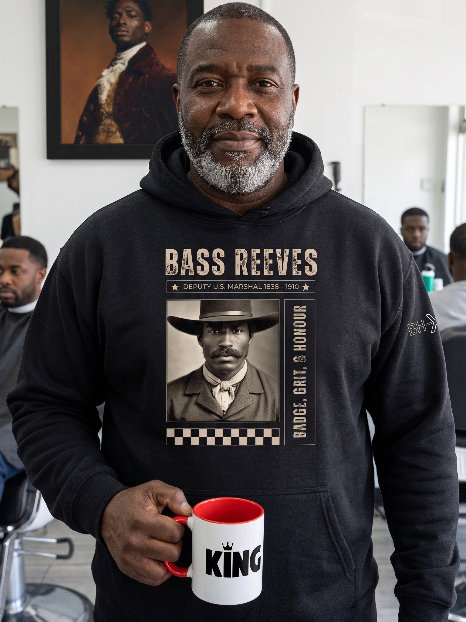 Bass Reeves Hoodie | The Original Lone Ranger | Originology | Black History X product image (5)