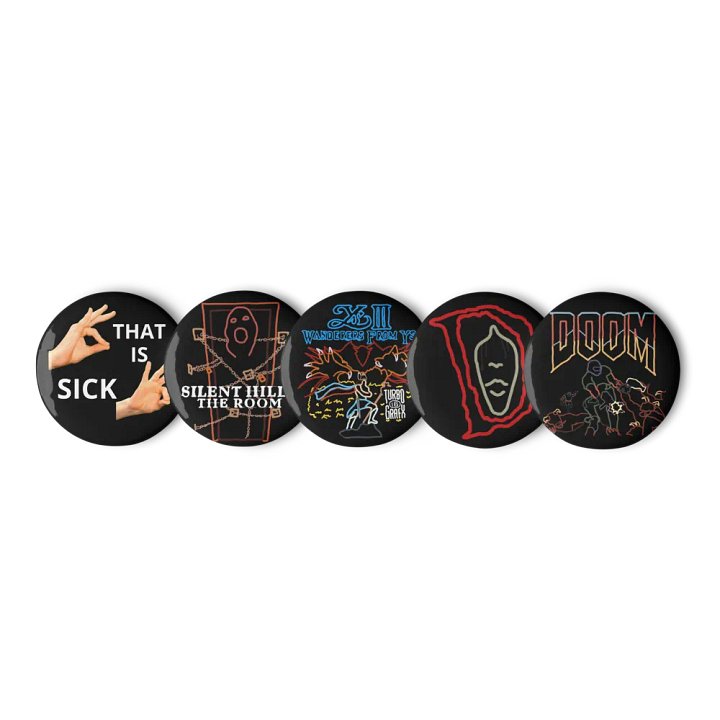 THAT IS SICK Pin Set product image (2)