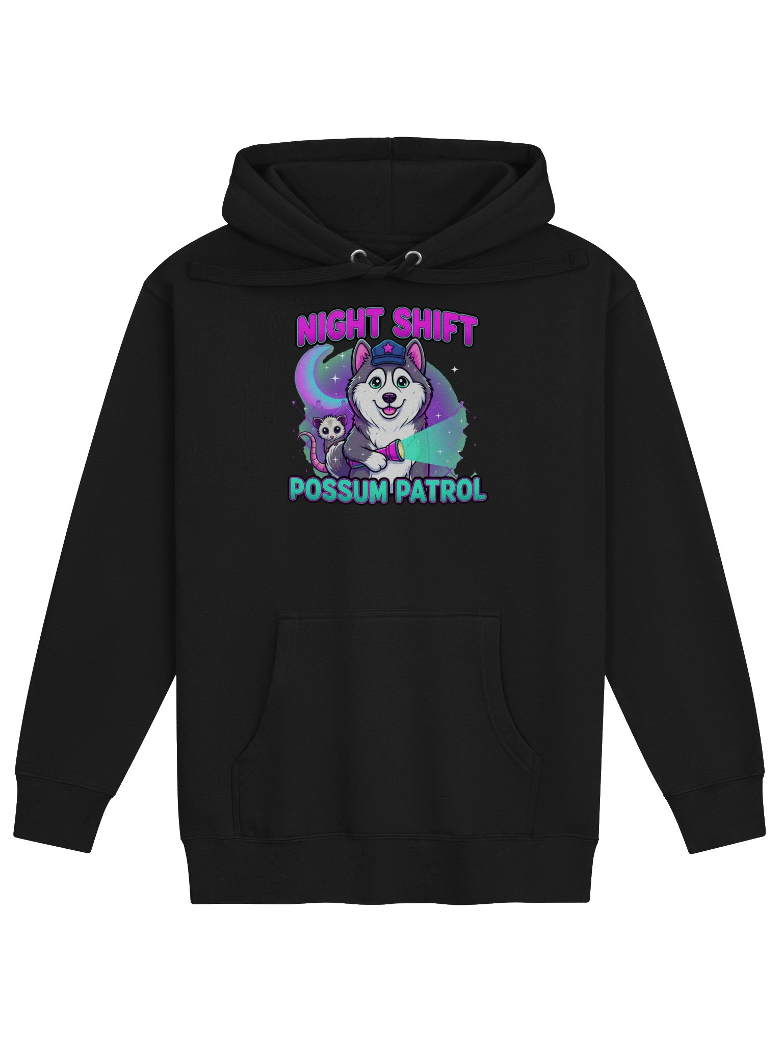 Night Shift: Possum Patrol Hoodie product image (1)