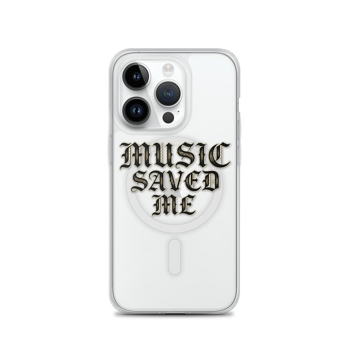 Music Saved Me - iPhone® MagSafe® Clear Cases product image (3)