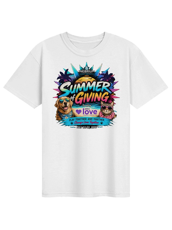 Summer of Giving Retro Charity Tee product image (1)