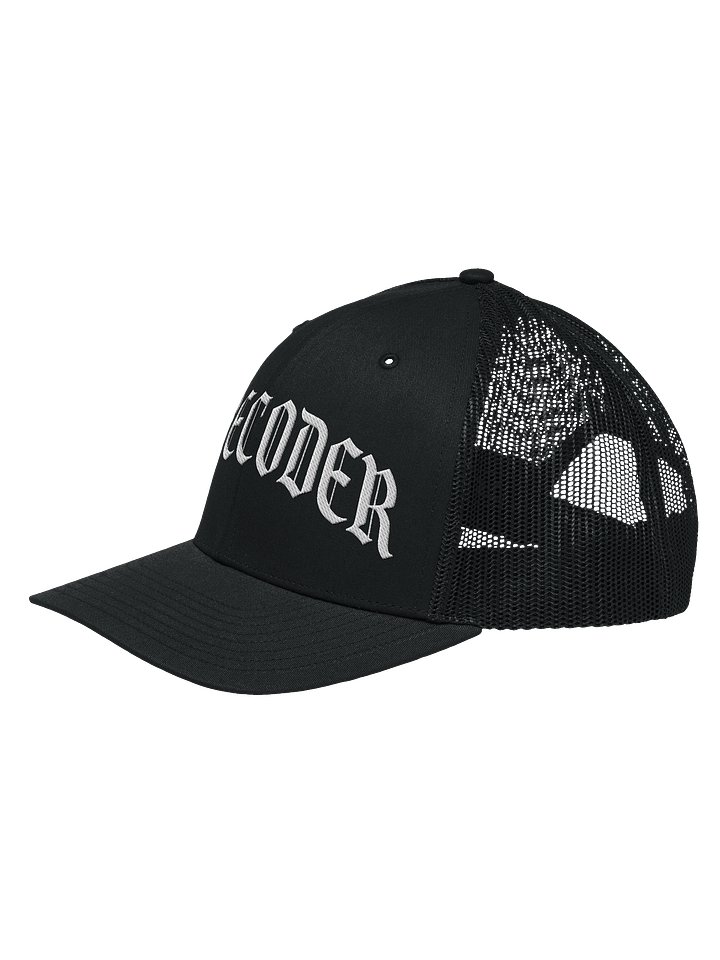 VIBECODER Arched Snapback product image (2)