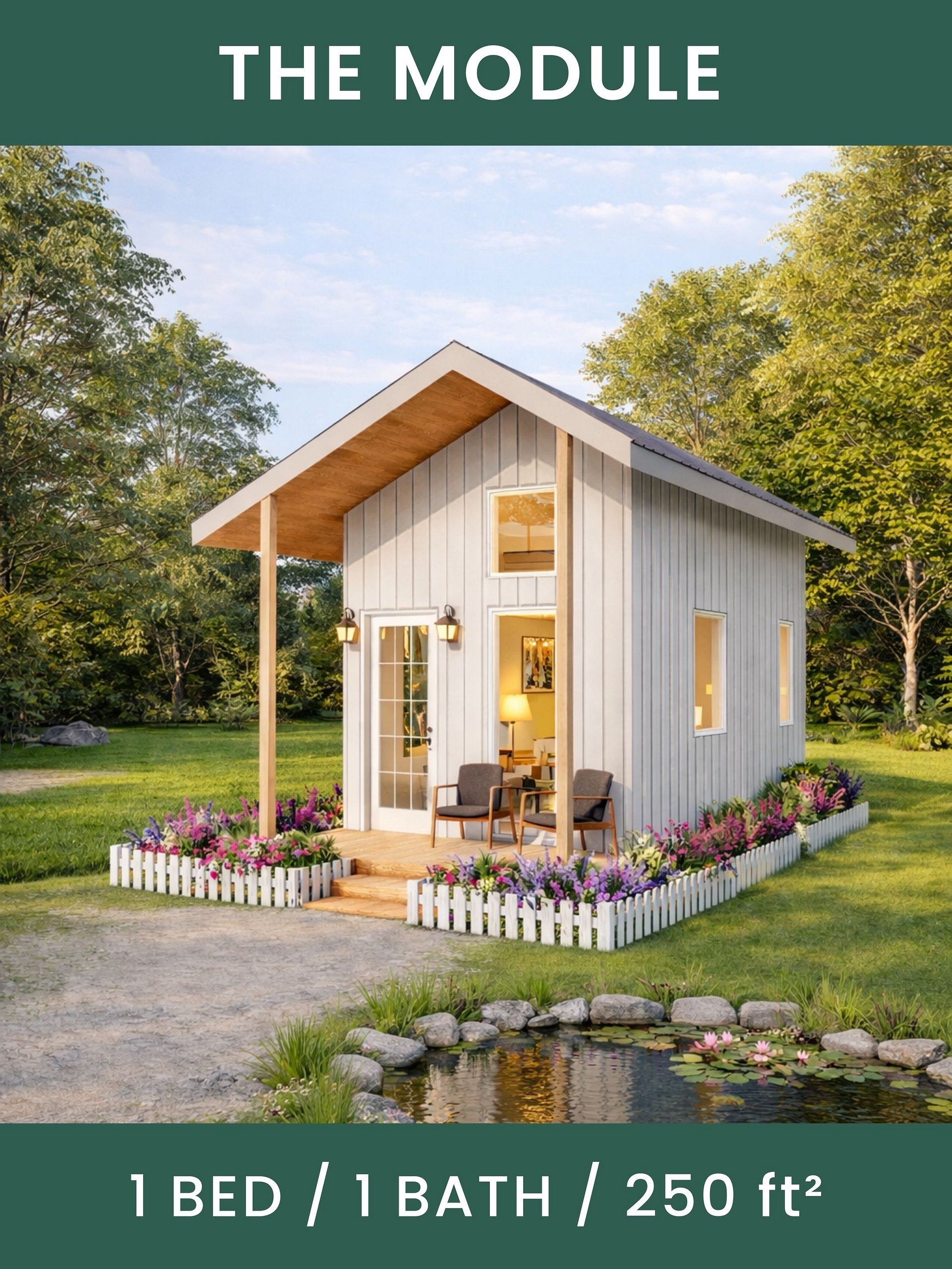 The Module Tiny House Blueprint Set (CAD File + Materials List) product image (1)