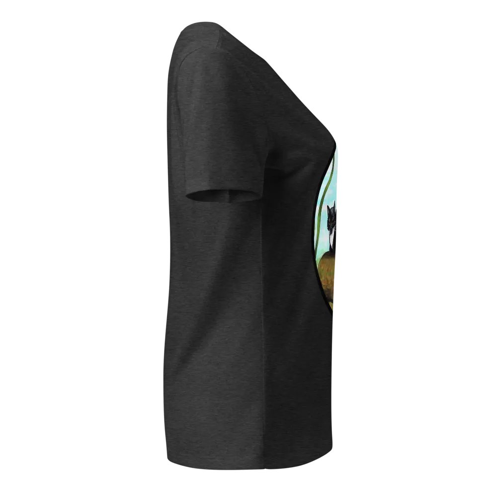 Mermeow Tuxedo V Neck product image (14)