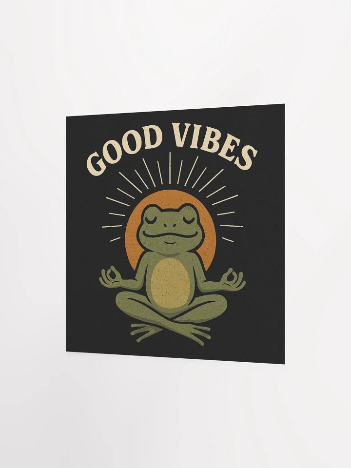 Good Vibes Matte Poster product image (10)