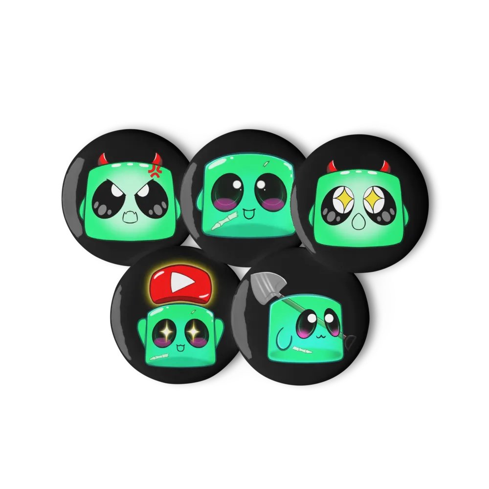 Adorable Jelly Explorer Pin Set product image (11)