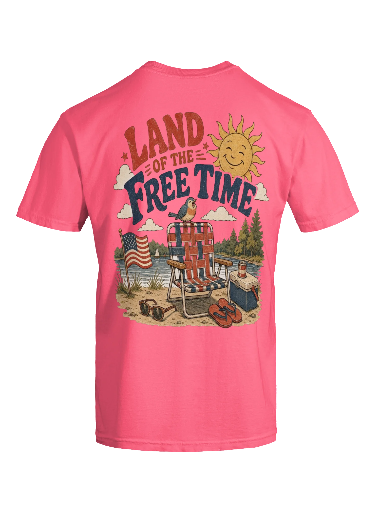 Land of the Free Time Tee | Americana Collection product image (8)